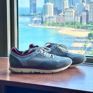 Ferragamo leather sneakers